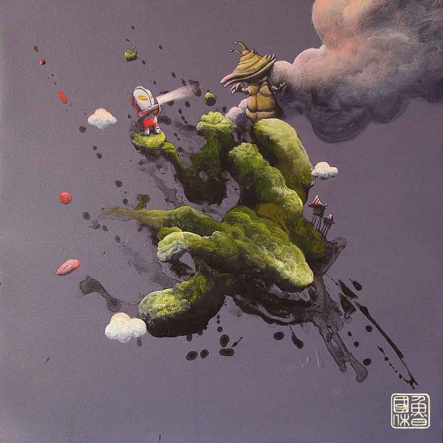 Ultraman 1 Painting